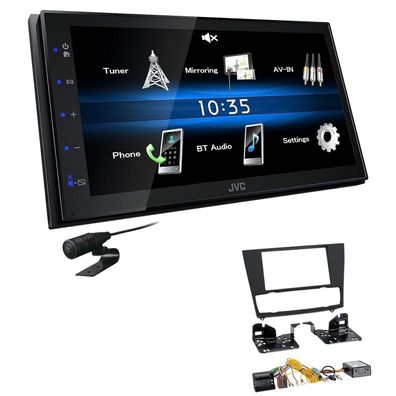 JVC 2 DIN Digital Autoradio Bluetooth für BMW 3er automatische Klima mit Canbus