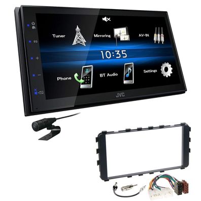 JVC 2 DIN Digital Autoradio Bluetooth für Toyota Yaris 2006-2011 mit OEM-Navi