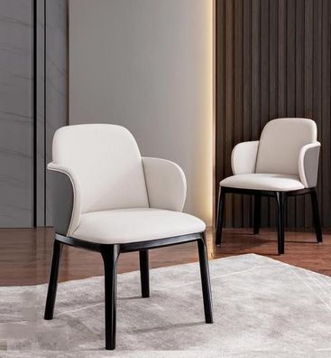 Esszimmerstühle Wohnzimmer luxuriöse stilvolle Stuhl mit Holzbeinen neu