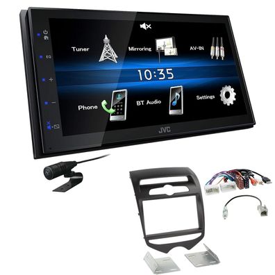 JVC 2 DIN Digital Autoradio Bluetooth USB für Hyundai IX20 ab 2010 man. Klima