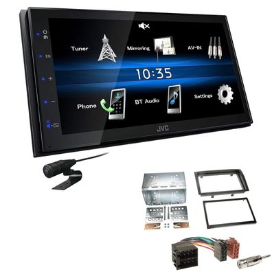 JVC 2 DIN Digital Autoradio Bluetooth USB für Peugeot Boxer Facelift ab 2011 ISO