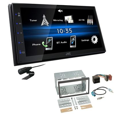 JVC 2 DIN Digital Autoradio Bluetooth für Mercedes Benz M-Klasse bis 2005 W163