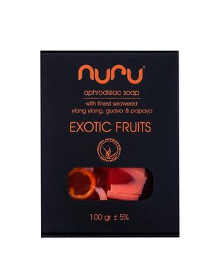 59,20EUR/1kg Nuru? Seife Exotic Fruits 100 gr seife handgemacht Erotikseife