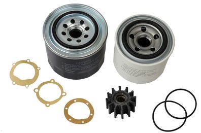 Sawesto Servicekit für Yanmar 4JH4AE - 4JH5E Wartungssatz Impeller Luftfilter