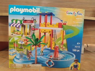Playmobil Family Fun 70115 Aquapark mit Café