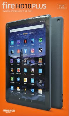 Amazon Fire HD 10 Plus Tablet (2021) Full HD Display, 64 GB, Octa-Core, 4 GB RAM, ...
