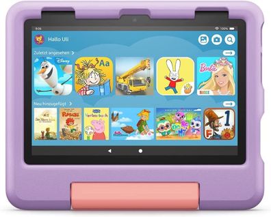 Amazon Fire HD 8 Kids Edition-Tablet (2022) 20,32 cm (8 Zoll) Display, 32 GB, ...