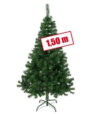 Christbaum in Grün Weihnachtsbaum Tannenbaum Höhe 150 cm