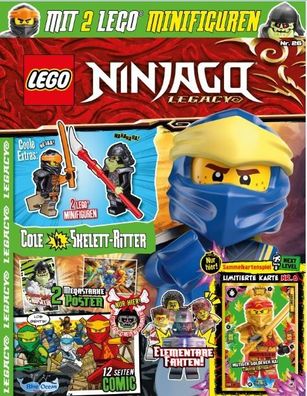 Lego Ninjago Legacy 26/2023 inkl. Blechdose mit 2 Minifiguren