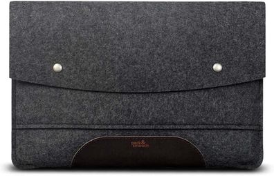 Pack & Smooch Hampshire MacBook 12 Zoll Tasche Schutz Case anthrazit