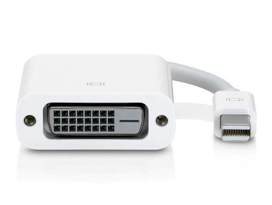 Apple Mini DisplayPort auf DVI-Adapter Kabel Projektor für MacBook weiß
