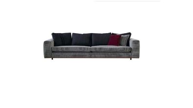 Viersitzer Sofa 4 Sitzer Couch Stoff Stoffsofa Polstersofa Modern