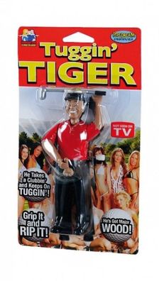 Tuggin Tiger Profigofler Spassartikel Gagartikel Geburtstagsgeschenk 14cm Figur