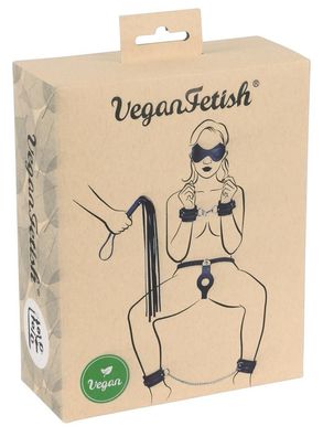Vegan Fetish Bondage-Set - Farbe: schwarz