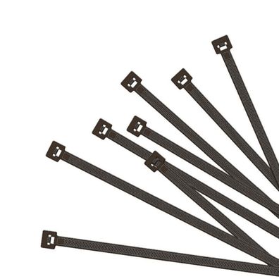 ProPlus Kabelbinder 100x2,5mm 100 St?ck schwarz