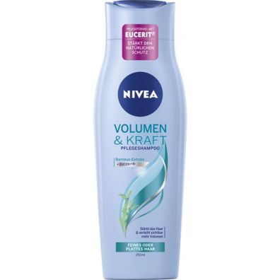 34,28EUR/1l Nivea Shampoo Volumen und Kraft 250ml Flasche