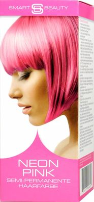 Smart Colour Semi-permanente Haarfarbe Neonpink 50 ml 3-er Pack Neu/ OVP