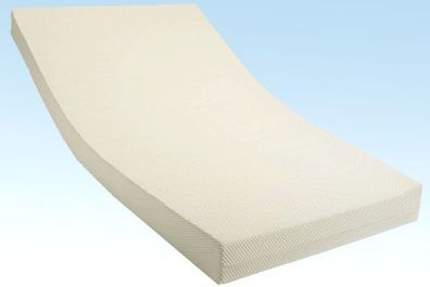 Comfort Rollmatratze Schaumstoff Bezug Medipur 190 x 220 x 15cm Härtegrad 1
