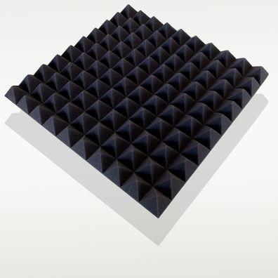 Akustik Pyramiden Schaumstoff Noppenschaumstoff Profil 20m² FSE* (Gr. 6 cm)