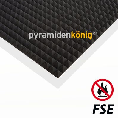 Akustik Pyramiden Schaumstoff Noppenschaumstoff Profil 50m² FSE* (Gr. 3 cm)