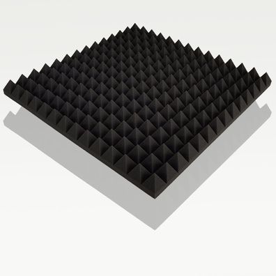Akustik Pyramiden Schaumstoff Noppenschaumstoff Profil 50m² FSE* (Gr. 7 cm)