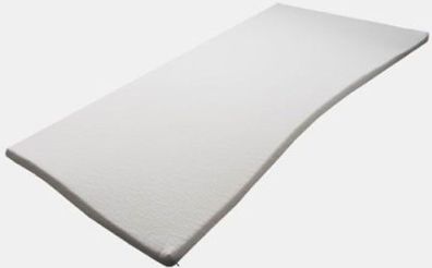 Viscoelastische Matratzenauflage Viscoauflage 140x190x5cm mit Medipur Härte 2