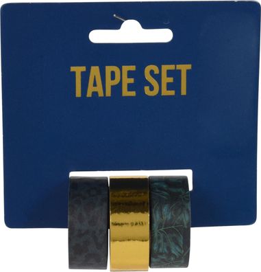 Deko-Band washi-tape 3-teiliges Set Papierklebeband