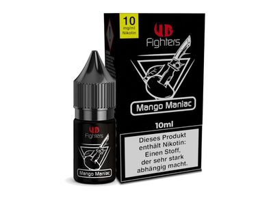 UB Fighters - Mango Maniac - Hybrid Nikotinsalz Liquid 10 mg/ ml