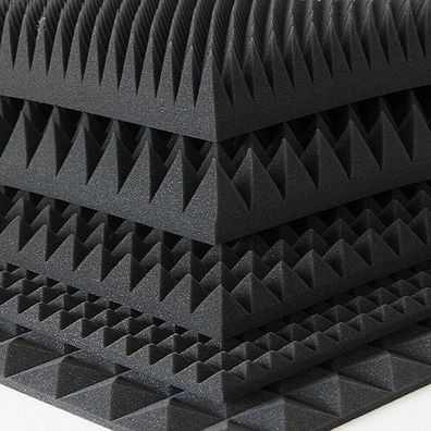 Pyramidenschaumstoff Schaumstoff Akustik Musik Tonstudio Absorber Varianten