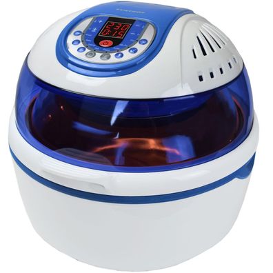 Turbo-Heißluftfritteuse Heißluftgarer Airfryer Küchenmaschine mit LED-Display - ...