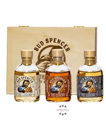 St. Kilian Bud Spencer Whisky Tasting Set (33 ? 49 % Vol., 0,15 Liter) (33 ? 49 % Vol