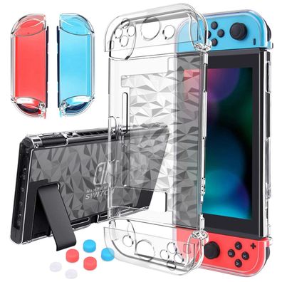 H¨¹lle kompatibel mit Switch Dockable Clear Protective Case Cover f¨¹r Ni