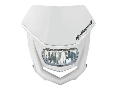 Lichtmaske Halo Led Verkleidung Lampenmaske headlight universal weiß