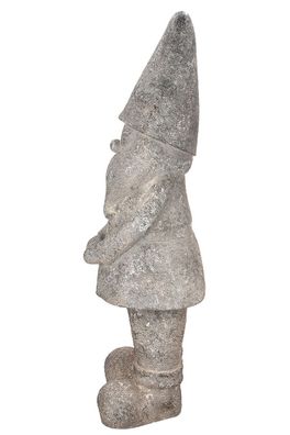 Zwerg / Wichtel aus Magnesia, Betonoptik, Höhe 75cm, von Gilde, outdoorgeeignnt