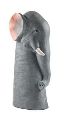 Büste Elefantenkopf, Höhe 50cm, Handarbeit, von Baden