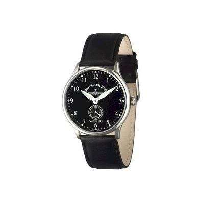 Zeno-Watch - Armbanduhr - Damen - Flatline Venus 180 black Ltd Edt - 6682-6-a1