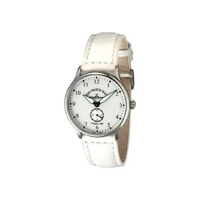 Zeno-Watch - Armbanduhr - Damen - Flatline Venus 180 white Ltd Edt - 6682-6-i2
