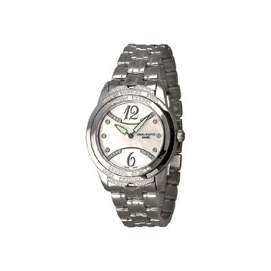 Zeno-Watch - Armbanduhr - Damen - Fashion Swarowski Crystals Shell - 6732Q-h2