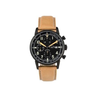 Zeno-Watch - Armbanduhr - Herren - Chrono - Magellano Pilot - 6069TVDN-bk-a1