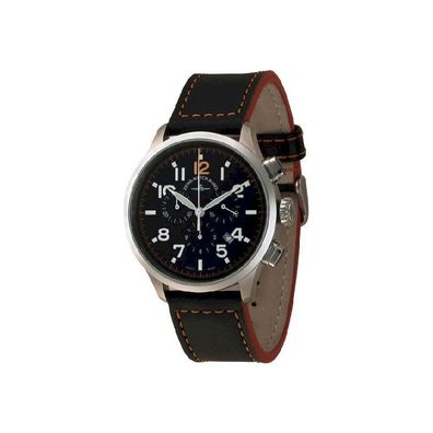 Zeno-Watch - Armbanduhr - Herren - Retro Tre Pilot Chrono - 6302-5030Q-a15