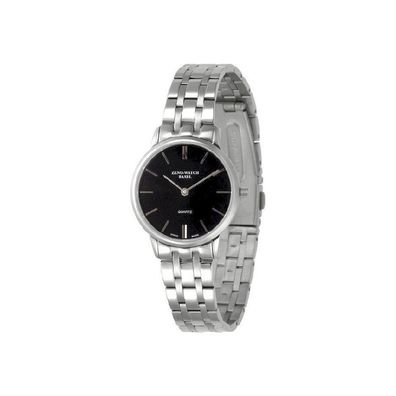 Zeno-Watch - Armbanduhr - Damen - Flatline 2 black - 6641Q-c1M