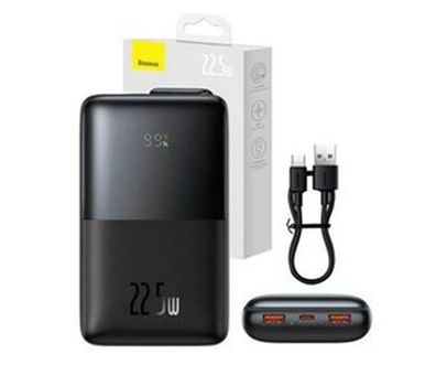 Powerbank Zeus 20000mAh, USB zu USB-C, 22.5W (schwarz)