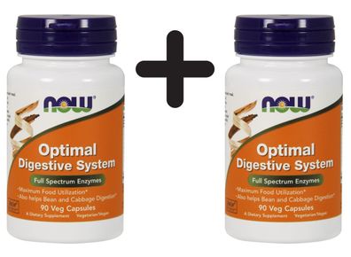 2 x Optimal Digestive System - 90 vcaps