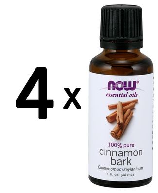 4 x Essential Oil, Cinnamon Bark Oil - 30 ml.