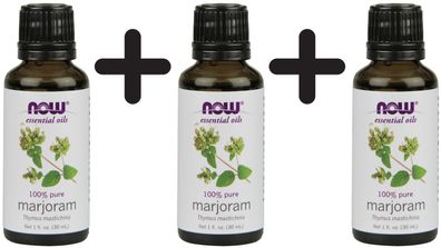 3 x Essential Oil, Marjoram Oil - 30 ml