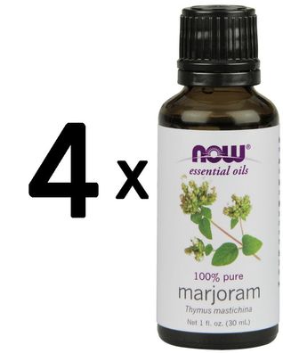 4 x Essential Oil, Marjoram Oil - 30 ml.