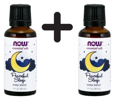 2 x Essential Oil, Peaceful Sleep Oil - 30 ml.