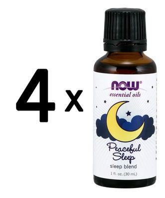 4 x Essential Oil, Peaceful Sleep Oil - 30 ml.