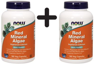 2 x Red Mineral Algae - 180 vcaps