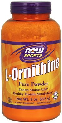 L-Ornithine, 100% Pure Powder - 227g